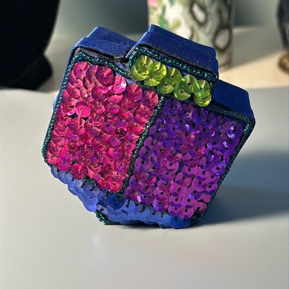 VIntage Sparkle Dreidel Box - Picture 1 of 5